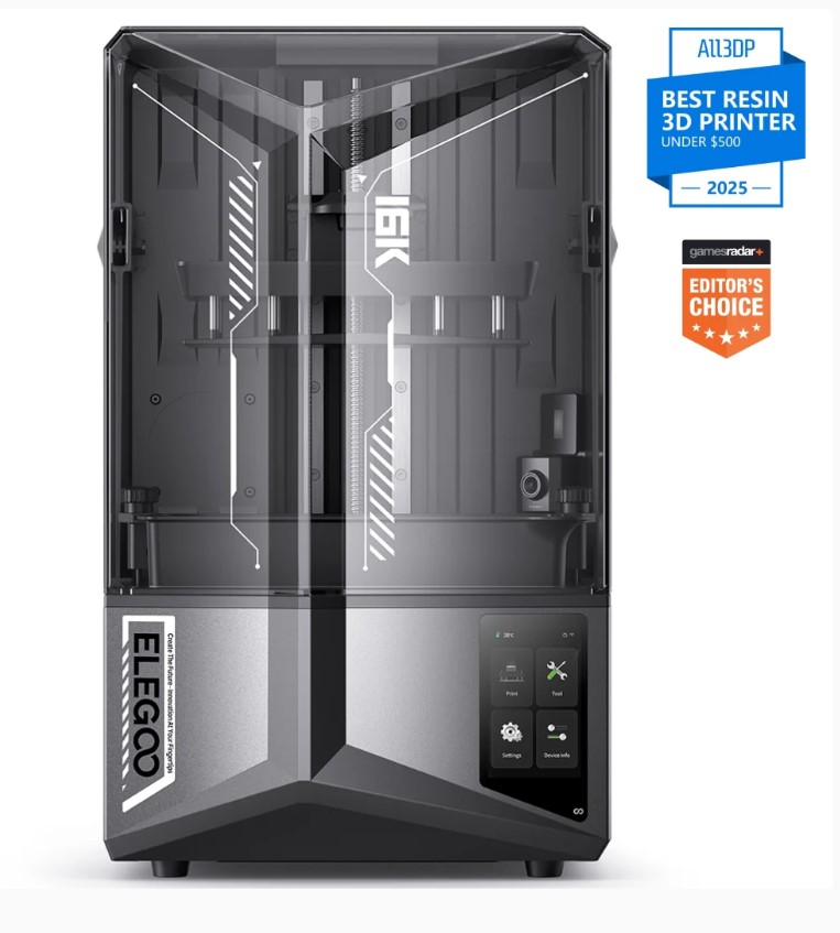 پرینتر سه بعدی رزینی Elegoo Saturn 4 Ultra 16K